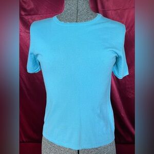 Sky Blue Women's Wool Top